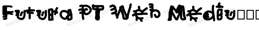 Futura PT Web Mediu字体转换